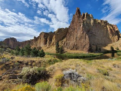 Smith Rock SP Foto stock