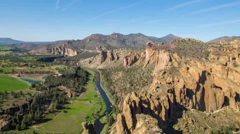 Smith Rocks Monkey Face Day 535 Stock Footage 41181910