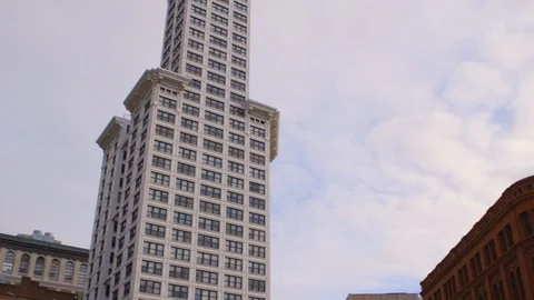 Smith Tower, Seattle Stock Footage 127143520
