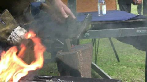 Smith working Stock Footage 494747