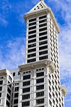 Smith's tower in Seattle Washington Stock Photos