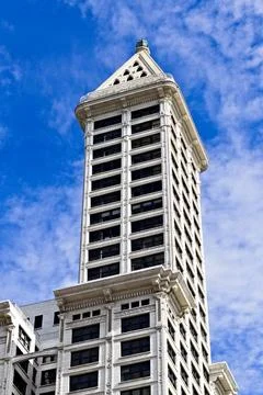 Smith's tower in Seattle Washington Stock Photos