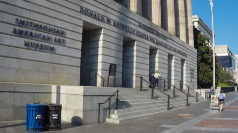 Smithsonian Art Museum Stock Footage 41340224