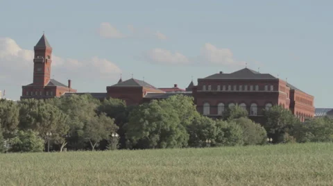 Smithsonian Castle D.C Vídeos de archivo 51235294