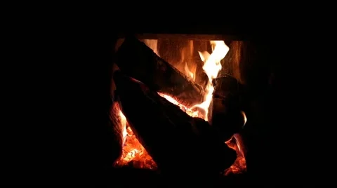 Smog from fire when burning garbage Stock Footage 190532374