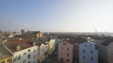 Smog situation in Bohemia Stock Footage 85559200