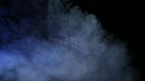 Smoke 006 on black background Stock Footage 50538674