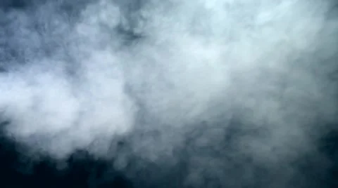 Smoke 007 on black background Stock Footage 50538715