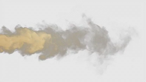 Smoke 01 Loop Sand HD Stock Footage 312512497