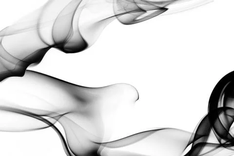 Smoke 1B&amp;W Stock Photos