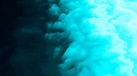 Smoke 3d background. Color explosion. Abstract 3d fog. Fairy. Futuristic. Stock-Illustration