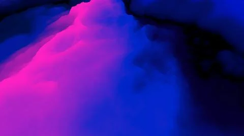 Smoke 3d background. Color explosion. Abstract 3d fog. Fairy. Futuristic. 스톡 일러스트