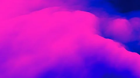 Smoke 3d background. Color explosion. Abstract 3d fog. Fairy. Futuristic. Stock-Illustration