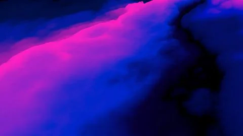 Smoke 3d background. Color explosion. Abstract 3d fog. Fairy. Futuristic. Stock-Illustration