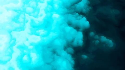 Smoke 3d background. Color explosion. Abstract 3d fog. Fairy. Futuristic. Stock-Illustration