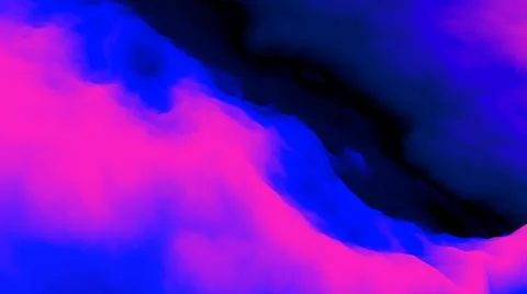 Smoke 3d background. Color explosion. Abstract 3d fog. Fairy. Futuristic. Stock-Illustration