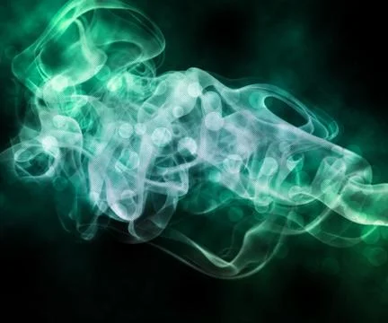 Smoke abstract background Stock Illustration