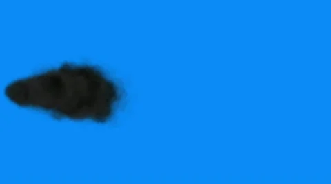 Smoke abstract video on a blue background 스톡 동영상 12546657