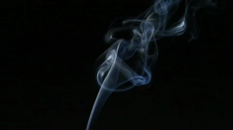 Smoke against a black background Stock Footage 847218