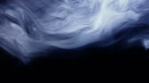 Smoke against black background Stock Footage 52516644