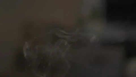 Smoke in the air in slow motion 4K Stock Footage 243401460
