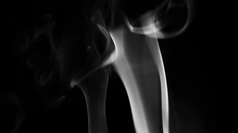 Smoke Alpha Channel Stock Footage 33046670