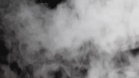 Smoke with Alpha Channel Foto stock