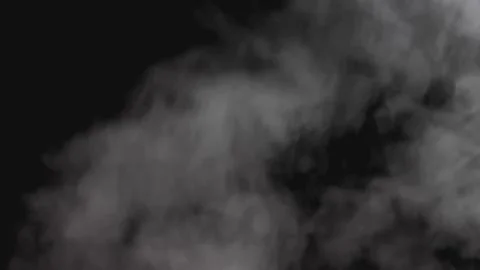 Smoke with Alpha Channel Foto stock