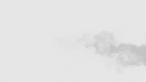 Smoke Alpha horizontal footage Stock Footage 170450299