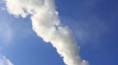 Smoke and chimney,in Beijing Stock Footage 44234793
