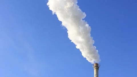 Smoke and chimney,in Beijing Stock Footage 44235105