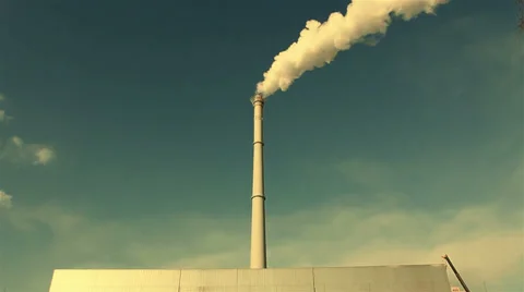 Smoke and chimney Video stock 29654318