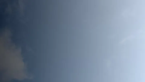 Smoke and clouds movement in the sky Stock Footage 302677406