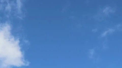 Smoke and clouds movement in the sky Stock Footage 302677409
