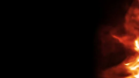 Smoke And Fire Loop Vídeo Stock 89517445