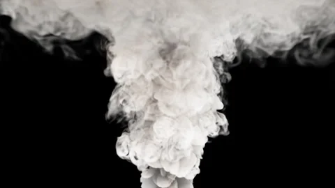 Smoke and steam loop effect Video stock 263002314