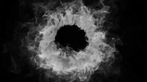 Smoke Animation design on black background. Overlay on background.3D Illustratio 스톡 동영상 220671444
