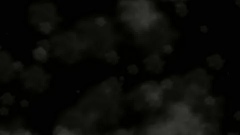 Smoke animation effect on black background Stock-Footage 208896458