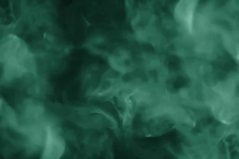 Smoke Aqua Menthe background Stock Photos