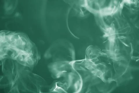 Smoke Aqua Menthe background Stock Photos