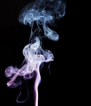 Smoke Art 库存照片