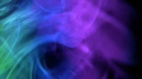 Smoke Aurora 05 Loop Stock Footage 435817