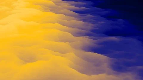 Smoke background. Color explosion. Abstact 3d wallpaper. Futuristic fog. Stock-Illustration