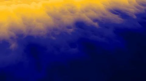 Smoke background. Color explosion. Abstact 3d wallpaper. Futuristic fog. Stock-Illustration