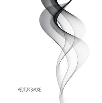 Smoke background Stock Illustration