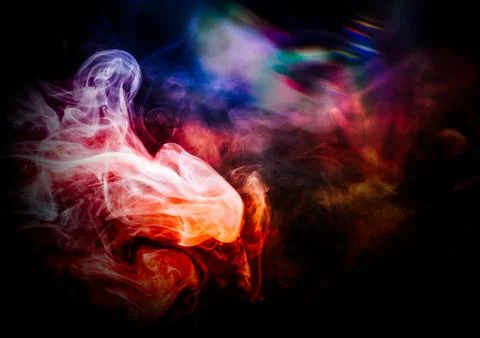 Smoke background Stock Photos