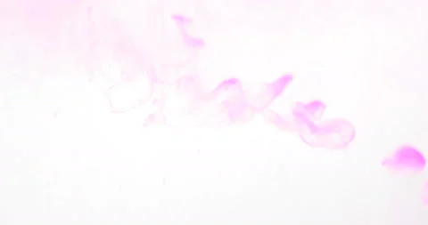 Smoke background. Pink smoke floating through space against white background Stock Footage 170391409