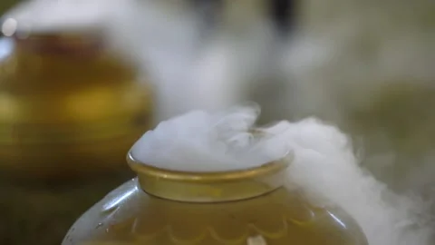 Smoke Background, Smoke Cloud in motion, Science experiment 스톡 동영상 228062365