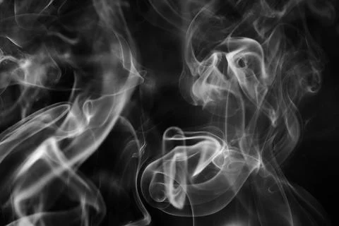 Smoke background texture, black abstract design 스톡 일러스트
