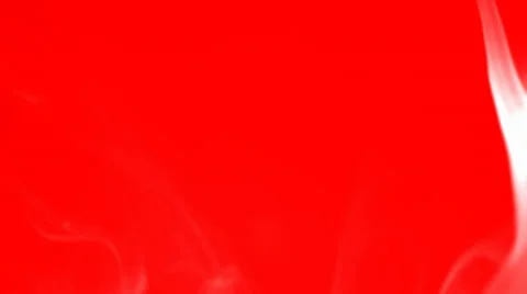 Smoke on backgrounds of chromakey red Stock Footage 34448177